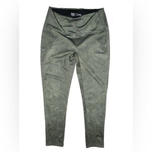DG2, Faux Leather Tights, Green-ish, Size Large, Used & Great Condition.